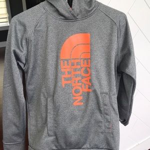 Preloved boys North Face hoodie